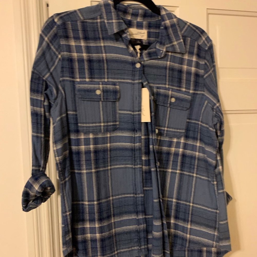 blue flannel